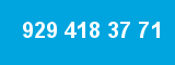 929 418 37 71 929 418 37 71